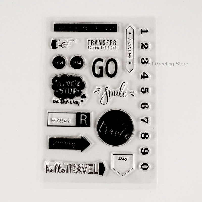 Бумажные штампы сделай сам прозрачные силиконовые для путешественников планер