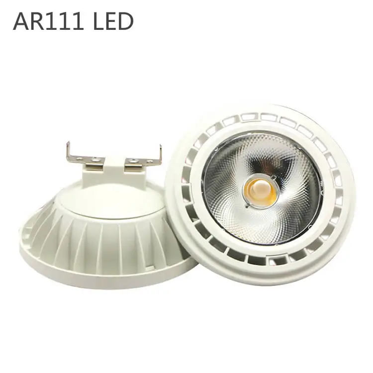 Высокое качество ультра яркий AR111 20 W COB Светодиодный прожектор AR111 QR111 G53 светодиодный лампочка с регулируемым уровнем света светодиодный потолочный светильник AC 220 V