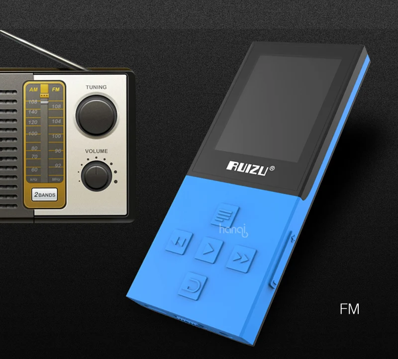 Спортивный MP3 плеер ruidu X18 8G с Bluetooth, без потерь, диктофон, fm-радио, Bluetooth 4,0, музыкальный плеер, поддержка 64 ГБ, TF карта