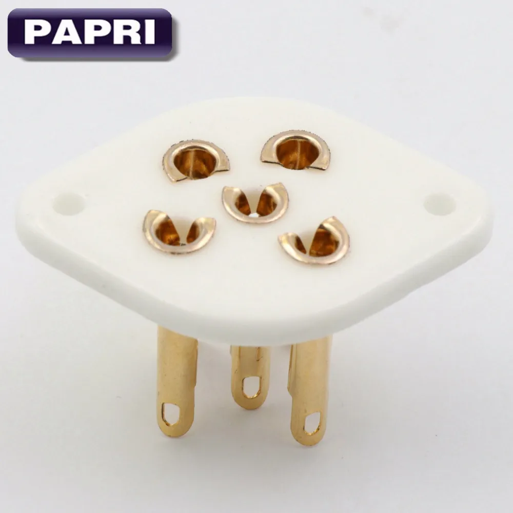 PAPRI 1 шт. 5-контактный керамический патрон O5A позолоченный для PX4 PX5 1701 PX25 PA40 RE134 RE144