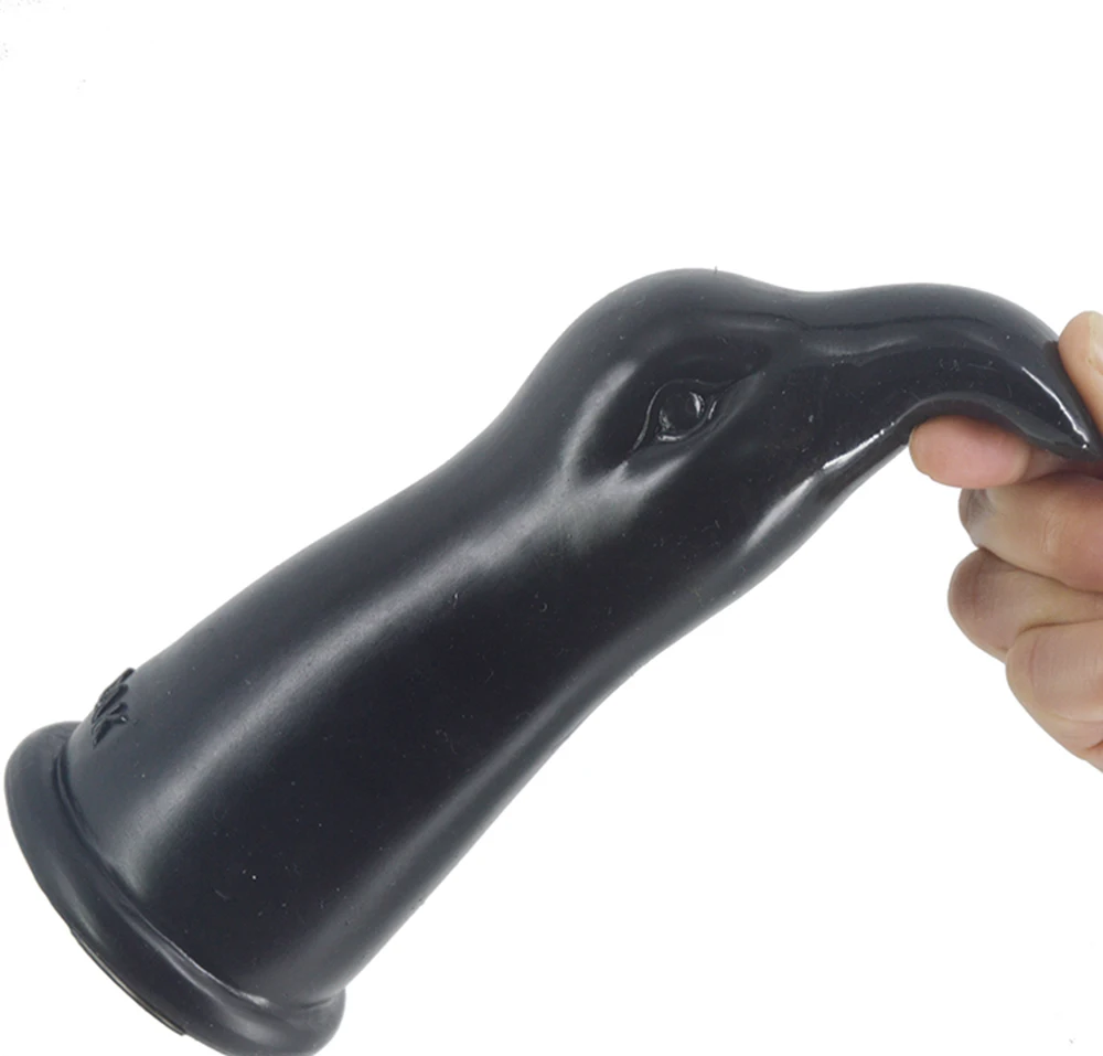 FAAK уникальный животный черный фаллоимитатор утка Дик гладкое тело пенис Легкая
