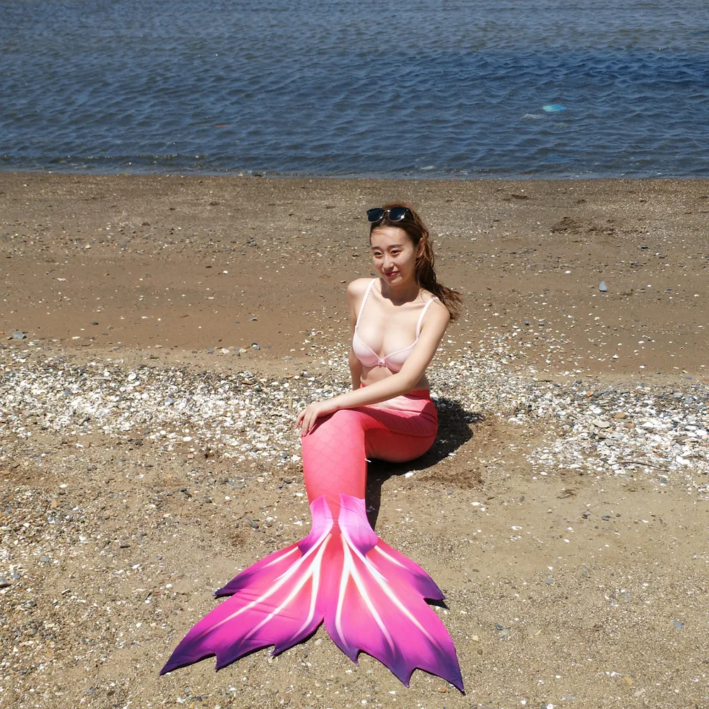 Новейший настраиваемый Моноласты русалки хвосты для купания взрослых женщин и