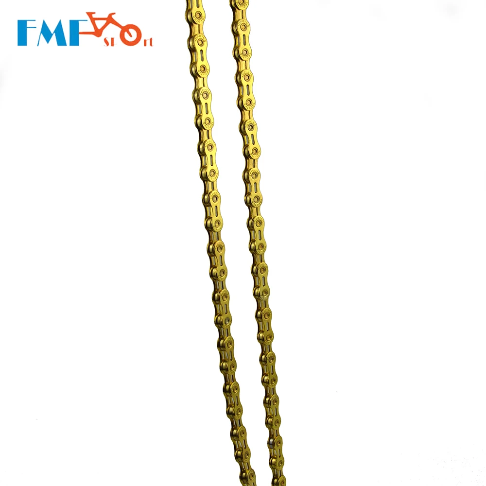 Steel MTB Bike Chain 11 Speed Hollow X11 EL 116 Link Gold Bicycle Cycling Chain For Road Mountain Bike Parts
Steel MTB Bike Chain 11 Speed Hollow X11 EL 116 Link Gold Bicycle Cycling Chain For Road Mountain Bike Parts
