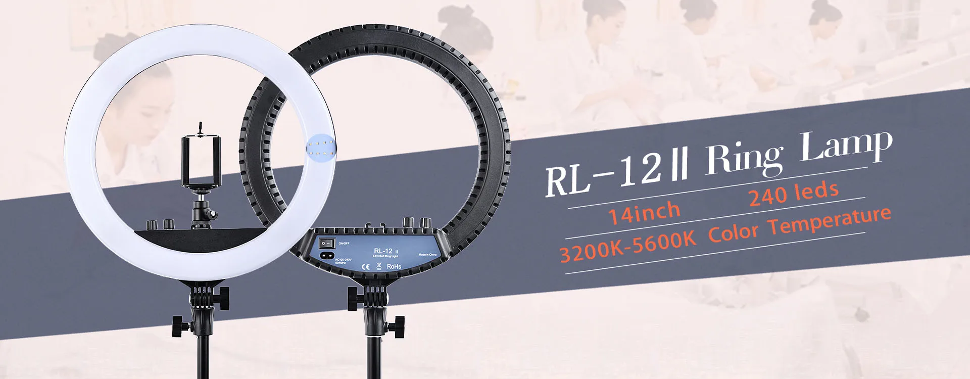 Fusitu TL-900S plus фотографический светильник ing 3200-5600K 60W мультимедийный светильник Экстремальная звезда камера фото телефон видео светодиодная кольцевая лампа