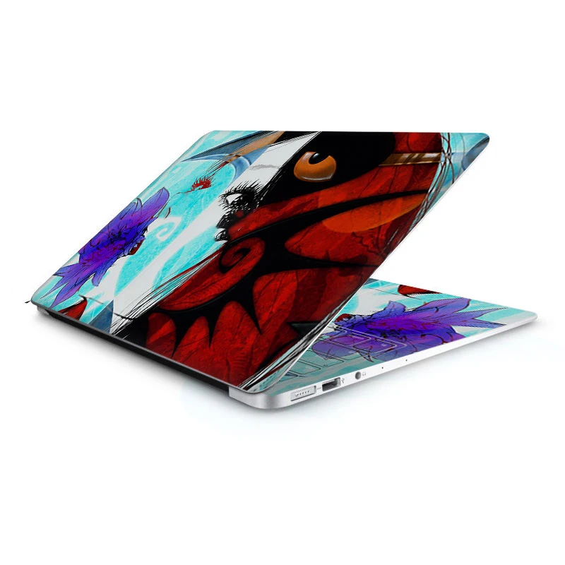 Радужные Деревянные ПВХ наклейки для ноутбука наклейка для Apple Macbook Air Pro retina 11 12 13 15 дюймов США клавиатура граффити защитные чехлы