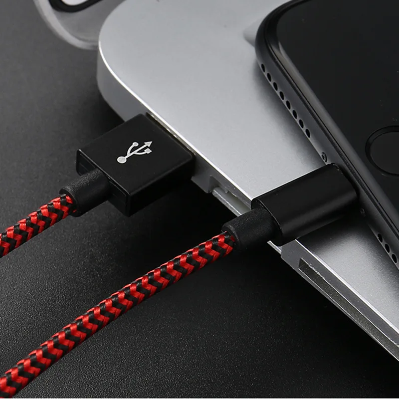 GUSGU, Micro USB кабель для мобильного телефона, Usb 2,0, кабель для быстрой зарядки и передачи данных, длинный, 2 м, 1 м, 0,25 для samsung, huawei, xiaomi
