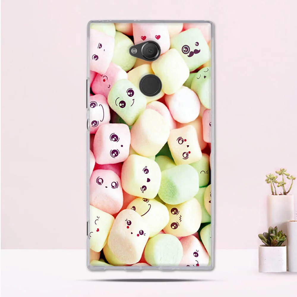 ТПУ чехол для sony Xperia XA2 Ultra 6 0 &quot Мягкая силиконовая задняя крышка xa2 чехлы с