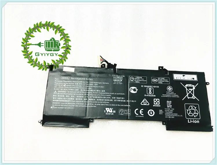 53.16Wh AB06XL Battery for HP ENVY 13-AD023TU 921408-2C1 921438-855 TPN-I128 HSTNN-DB8C TPNI128 | Компьютеры и офис