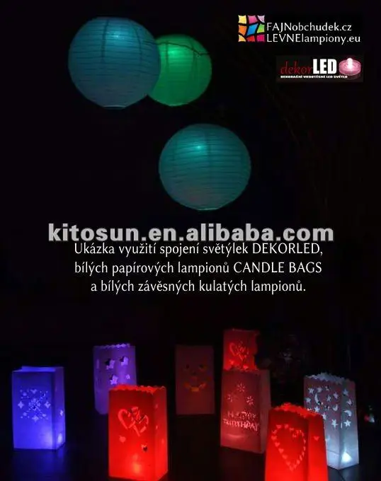 Free shipping!!! Wholesale Colorful Hanging Paper Lantern Led Light Chinese Paper Lantern Decor Light