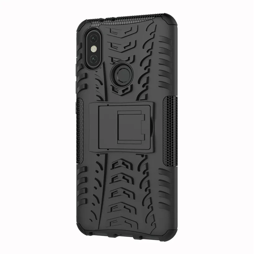 Чехол HEMASOLY для Xiaomi Mi A2 чехол из поликарбоната + ТПУ противоударный 6X прочный с