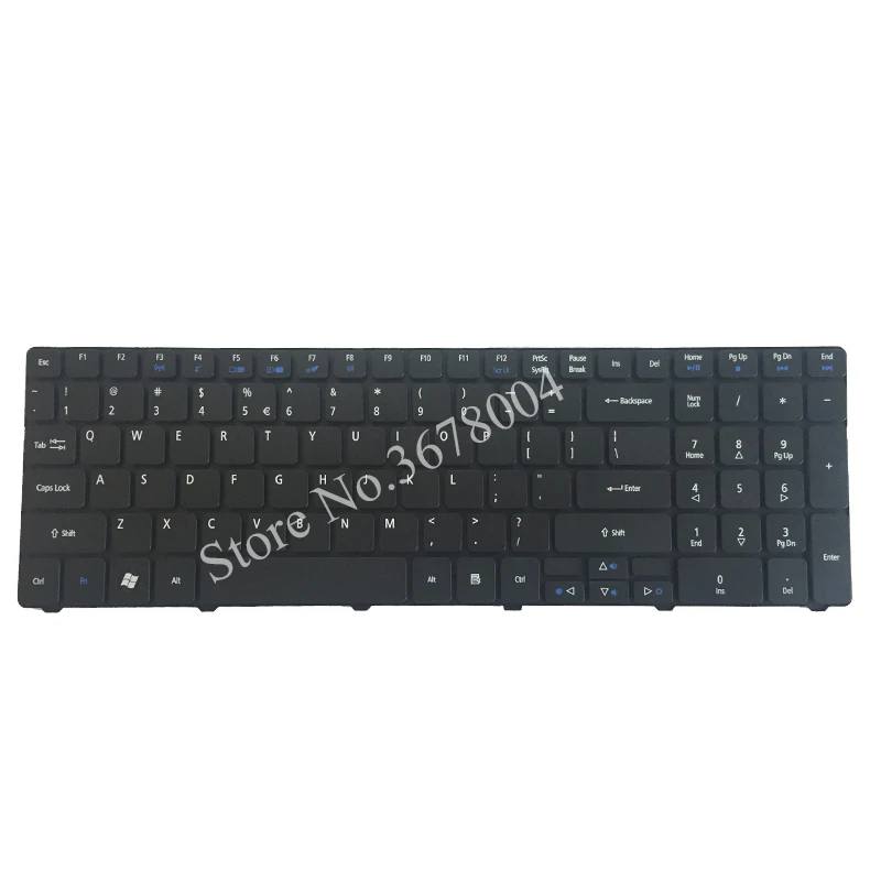 Новая черная клавиатура для ноутбука ACER Aspire US PK130C94A00 V104730DS3 PK130C91100 V104702AS3 MS2286 MS2278