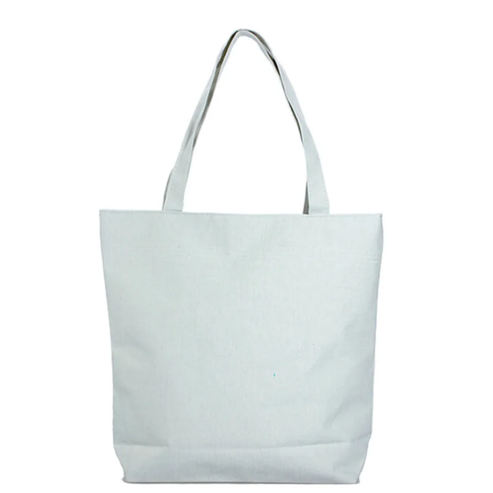 Сумка через плечо 1 шт. повседневная модная женская для девушек холщовая с