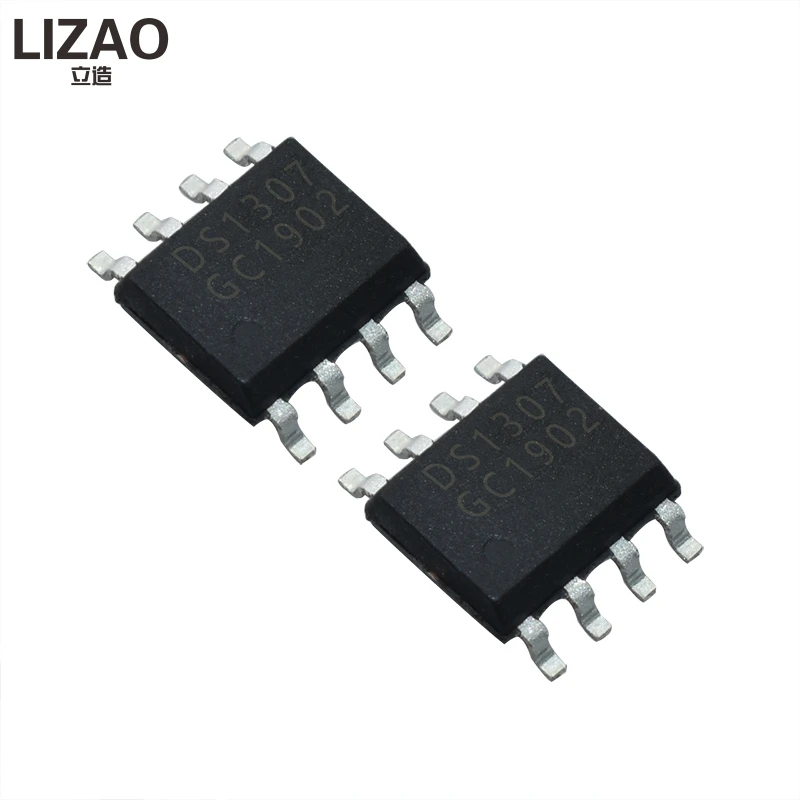 10 шт. DS1307 DS1307Z SOP 8 RTC серийный 512K I2C часы в реальном времени IC хороший китайский