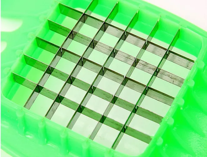 1 шт. Новый ПВХ + нержавеющая сталь для французского картофеля фри резак