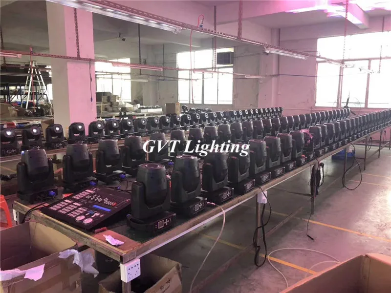 4pcs/lot Bar Smart KTV Room High brightness 100W gobo Moving Head Lights Voice Control Rotatable prism Stage Lighting