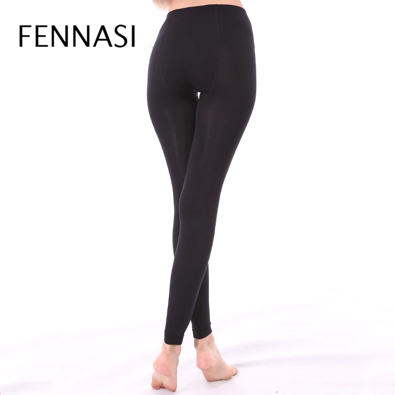 FENNASI/теплые женские колготки осень зима тонкие толстые черные для женщин