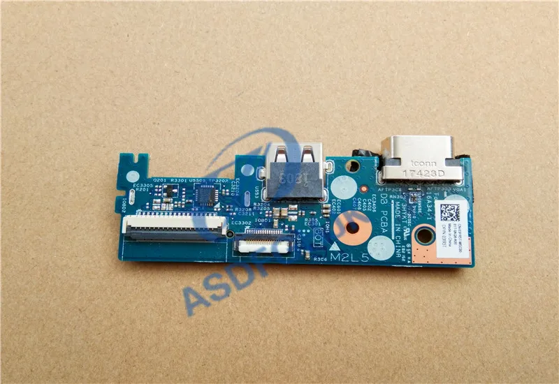 Для Dell Latitude 3480 SD слот USB VGA плата с кабелем 3FR5T 03FR5T 100% ТЕСТ ОК | Компьютеры и офис