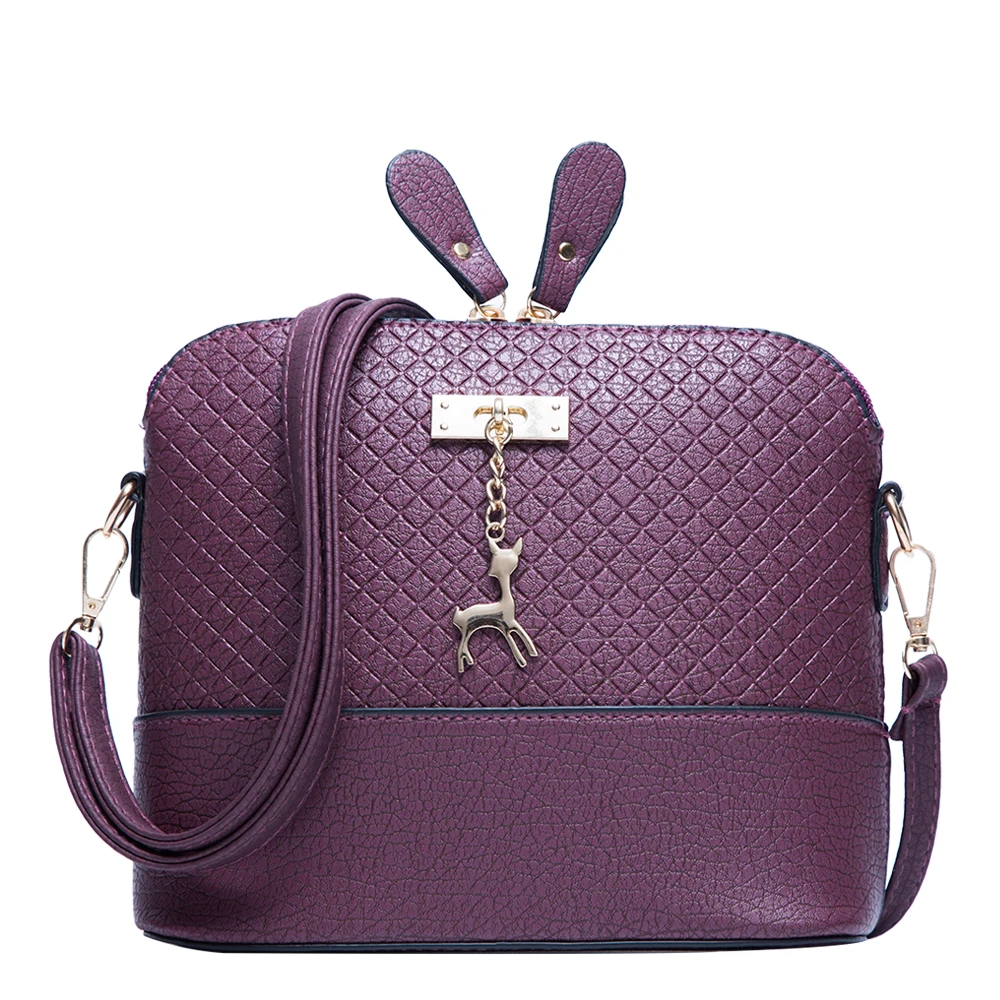 Хорошее качество Для женщин Курьерские сумки кожаные мини-сумка с оленями