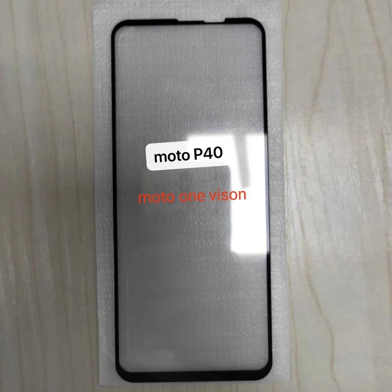 Высококачественное алюминиевое закаленное 3d-стекло для Motorola Moto One Vision