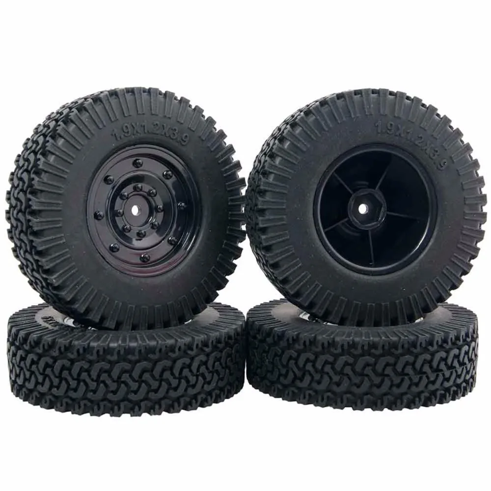 Резиновые шины 1:10 rc rock crawler 1 9 дюйма/колеса и для Axial SCX10 II AX90046 D90 TRX4 (4 шт.) tamiya D98mm |