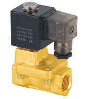 free ship 5pcs in lot high quality 1 guide type solenoid valves pu225 08a 2 way brass made in china