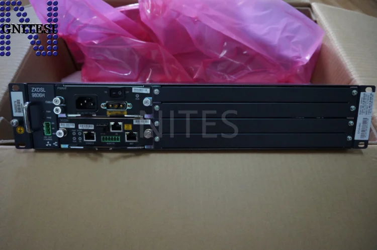Оригинальный ZTE ZXDSL 9806H DSLAM ADSL Access переключатель мультимедийный сервис шасси с
