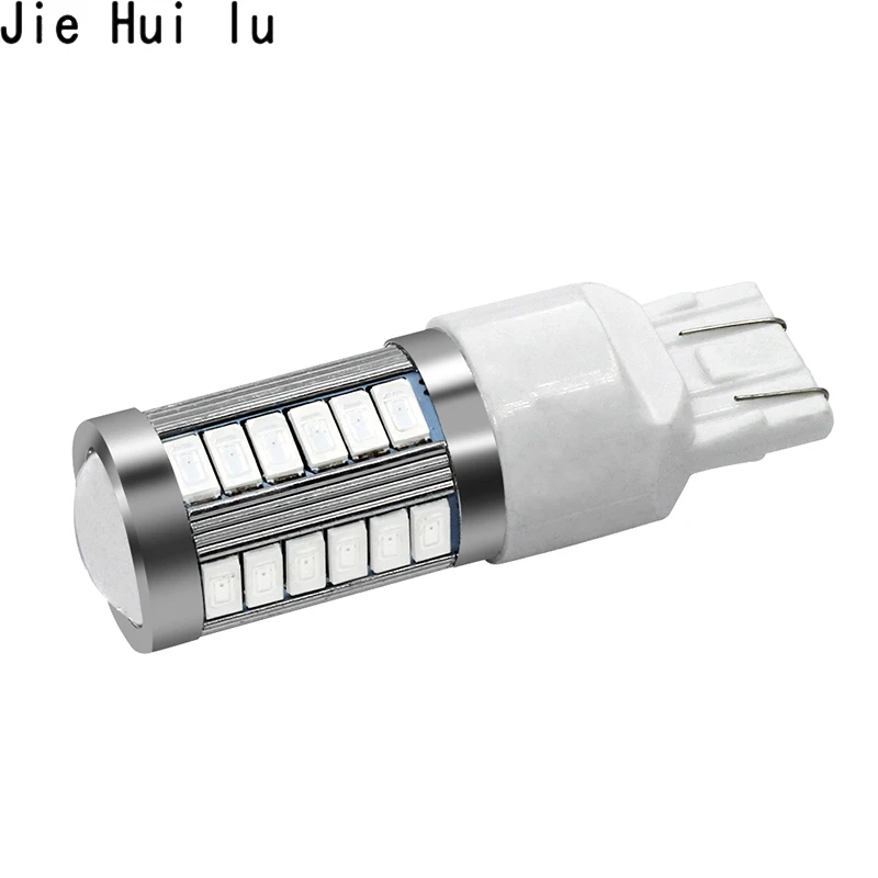 Цельнокроеное платье 7443 T20 W21W 7440 33 SMD 33SMD светодиодный 5630 5730 резервная туман светильник тормозные лампы 12V Белый цвет красный, желтый