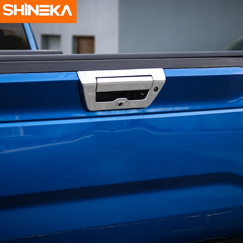SHINEKA автомобильный Стайлинг ABS задний хвост двери багажника захват ручка отделка