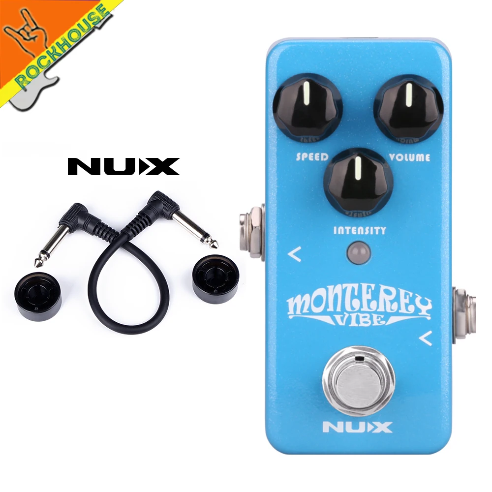 Nux Monterey Vibe Гитарные эффекты педаль роторная гитарра Лесли эффектов с обновленной