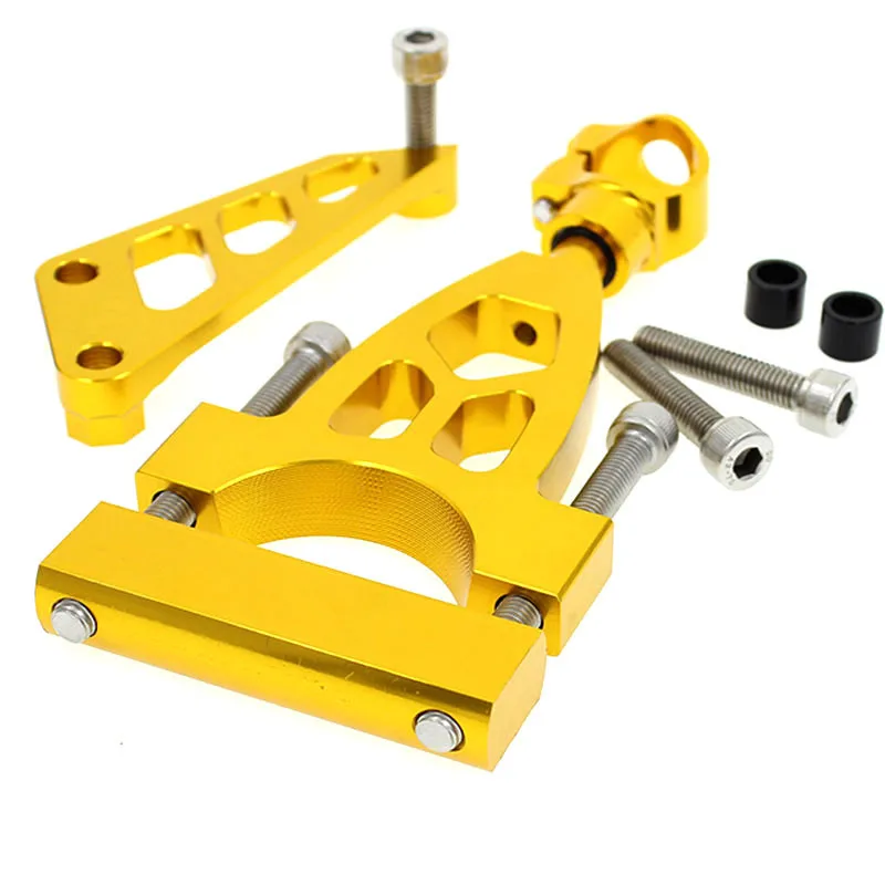FX CNC Adjustable Motorcycles Steering Damper Stabilizer Mounting Brackets Kits For HONDA CB400 VTEC 1999 - 2010 2009 08 07 | Автомобили и