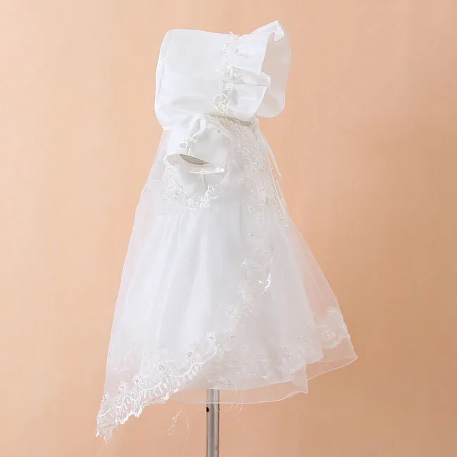 2017 новое летнее платье для малышей хлопковый белый костюм принцессы на день