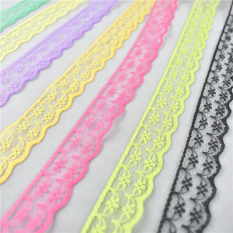 10 двор с кружевными лентами для needlework22MM DIY Швейные вышивка африканская кружевная