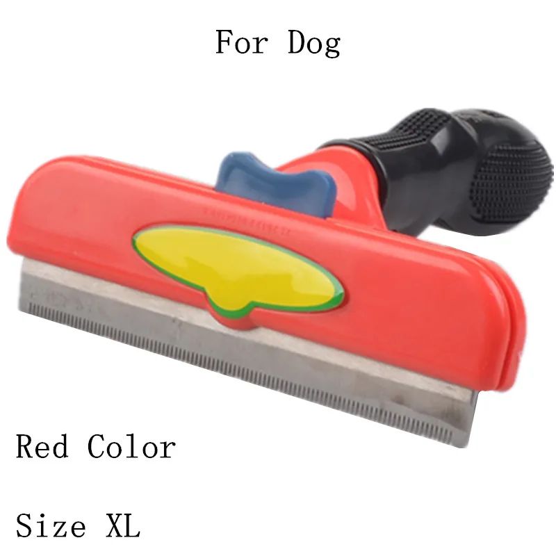 For Dog XL Расчески для удаления шерсти собак, щетка для кошачьей шерсти, инструменты для ухода за лошадьми, съемная машинка для стрижки, триммер для домашних животных, расчески для кошек, товары для домашних животных - Цвет: For Dog XL
