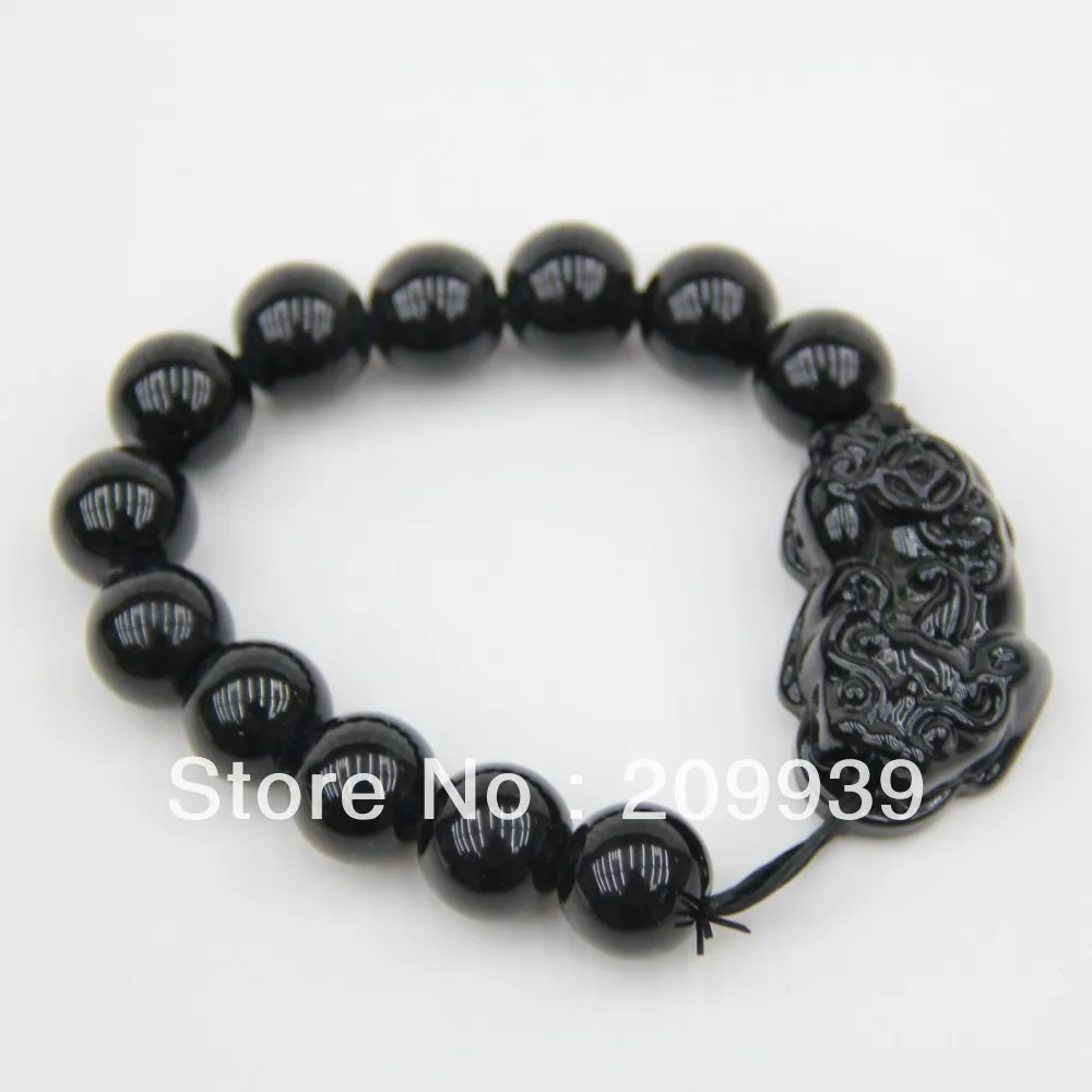 Бесплатная доставка 0036 модный Восточный браслет-цепочка черный элегантный