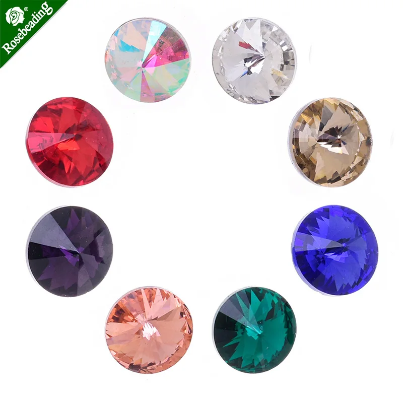 6 мм хрустальный камень со стразами стеклянные Хрустальные Бусины кабошоны
