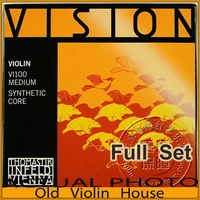 original thomastik vision vi10044 violin strings set medium full setmade in austria hot sell