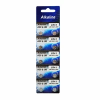 10x ag3 lr41 392 384 1 5v alkaline button cell coin battery wholesales factory disposable watch batteries