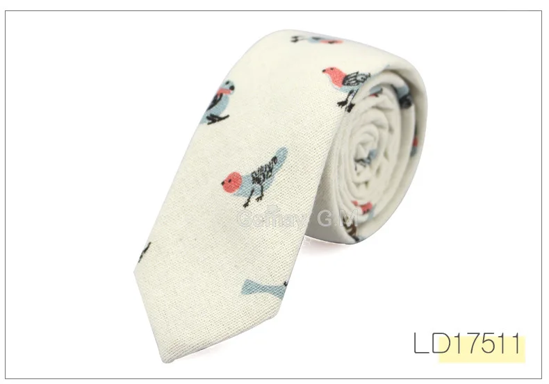 Fashion Mens Neck Tie Linen Skinny Tie for Men Wedding Party Print Neckties Casual Men Retro Neckwear Star Female Cartoon Ties