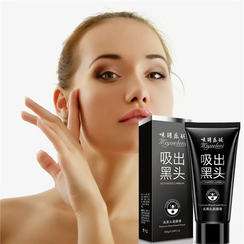 Маска для лица с бамбуковым углем удаление Глубокая чистка Очищающая маска