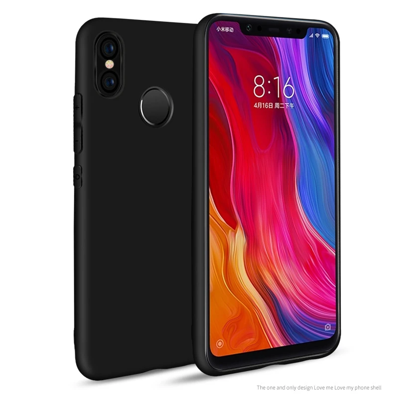 Силиконовый чехол для телефона Xiaomi Mi Max 3 2 Note Mix Легкий Чехол A1 A2 5 6 5S 8SE dye |