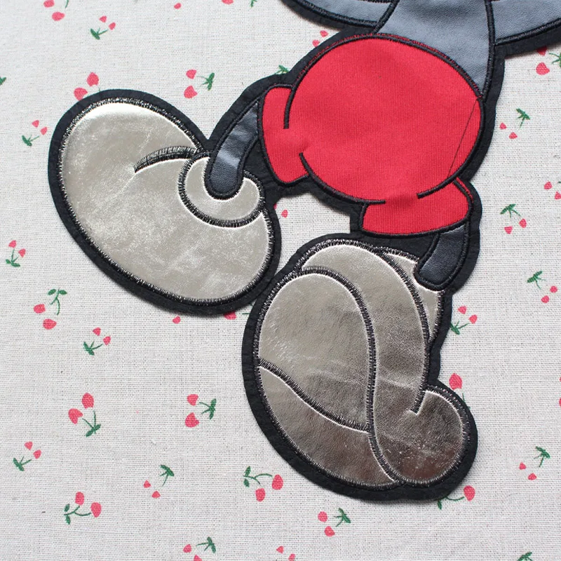 2 шт./лот кружевная ткань с вышивкой модная швейная аппликация мультяшная