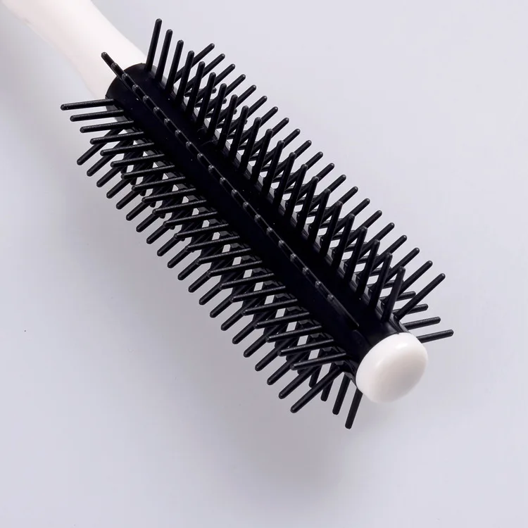 Белая или красная расческа круглая щетка для волос кудрявые волосы моделирующая