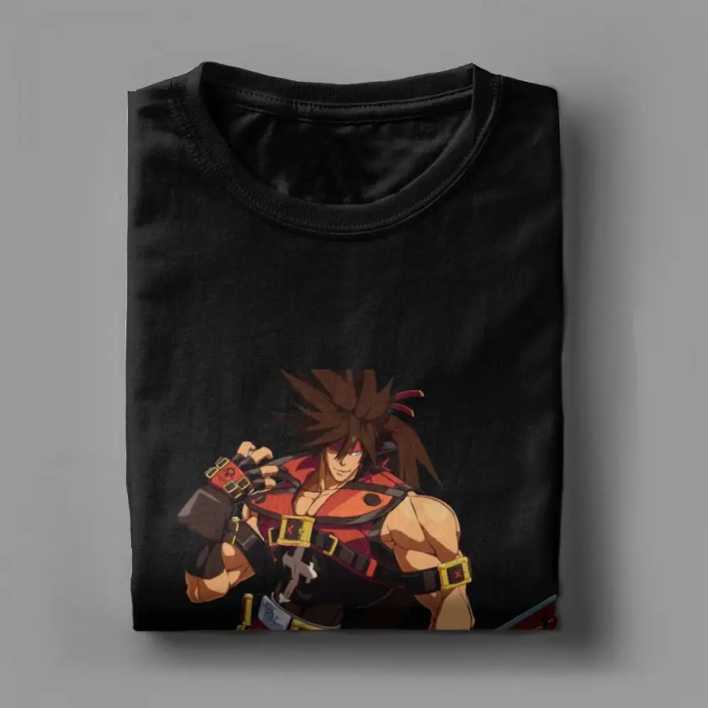 Футболка Фредерик гг вин Экипировка для мужчин Sol Badguy футболки Аниме GuiltyGear