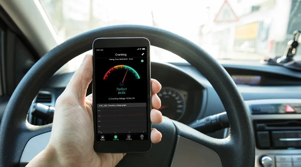 XPARKLE батарея чувство BVM01 автомобильный аккумулятор монитор здоровья с Bluetooth и телефон приложение дисплей для автомобилей запчасти