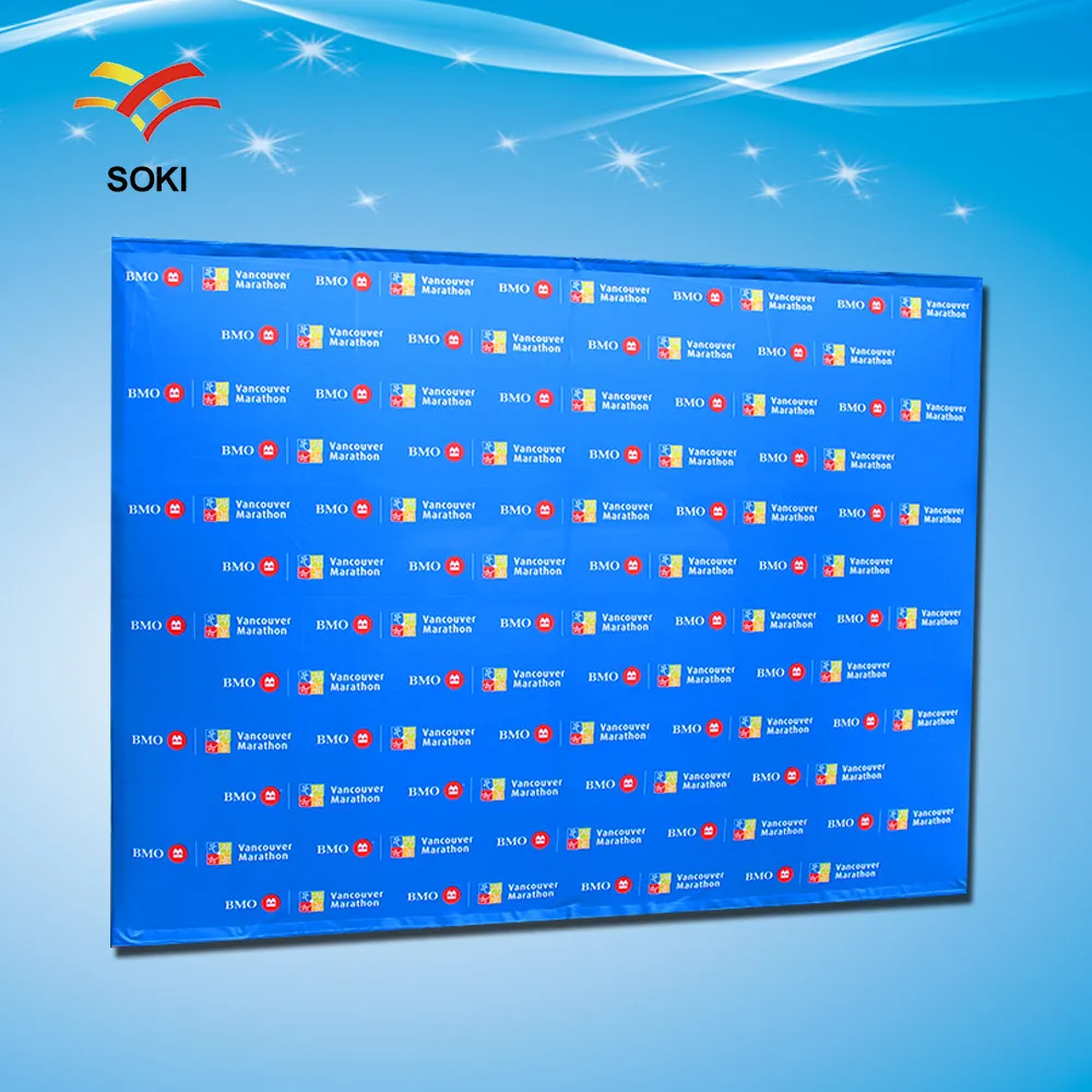 Натяжная ткань выставка реклама всплывающий дисплей стенда для стеновых