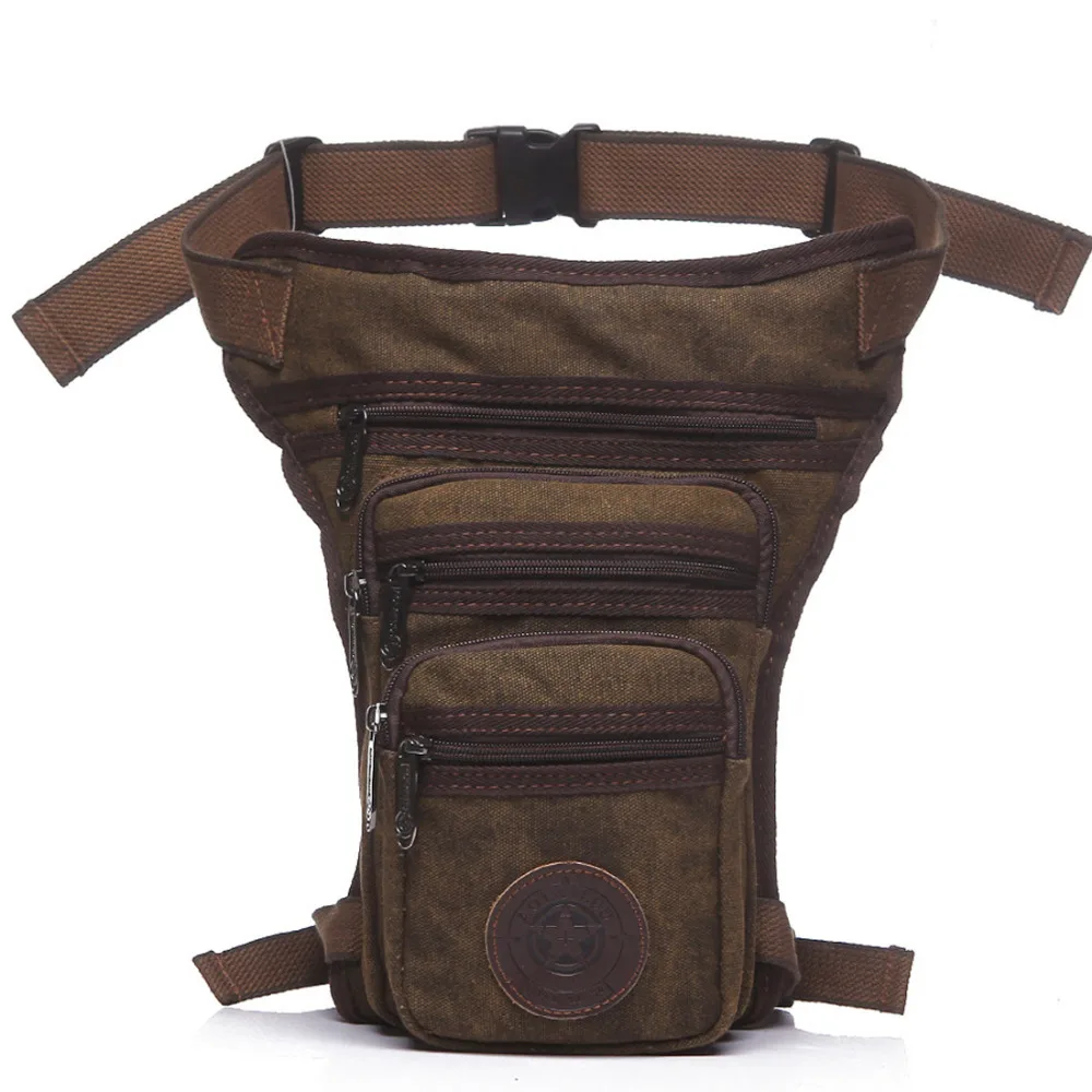

2017 NEW Canvas Unisex Drop Leg Bag Messenger Shoulder Belt Hip Bum Waist Pack for Travel Essentials L106