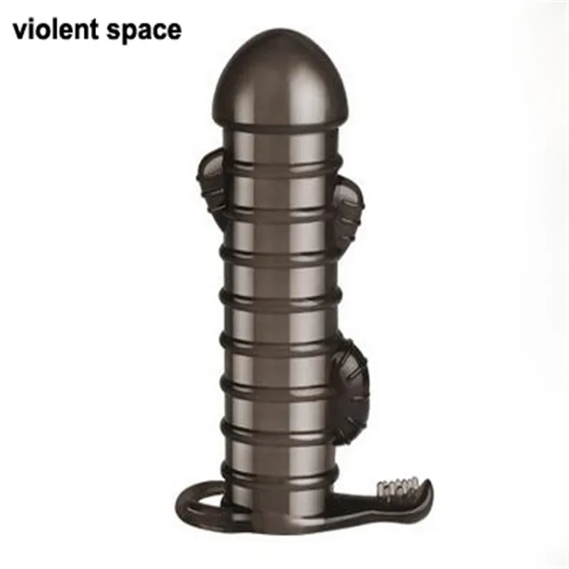 Violent space многоразовый презерватив секс игрушки для семейных пар насадка на пенис