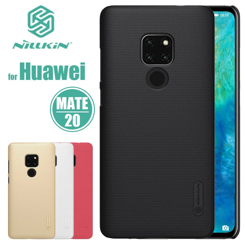 Huawei mate 20 чехол Nillkin Супер Матовый Щит Жесткий поликарбонатный чехол-крышка mate 20 чехол для телефона huawei mate 20 Nilkin матовый Капа