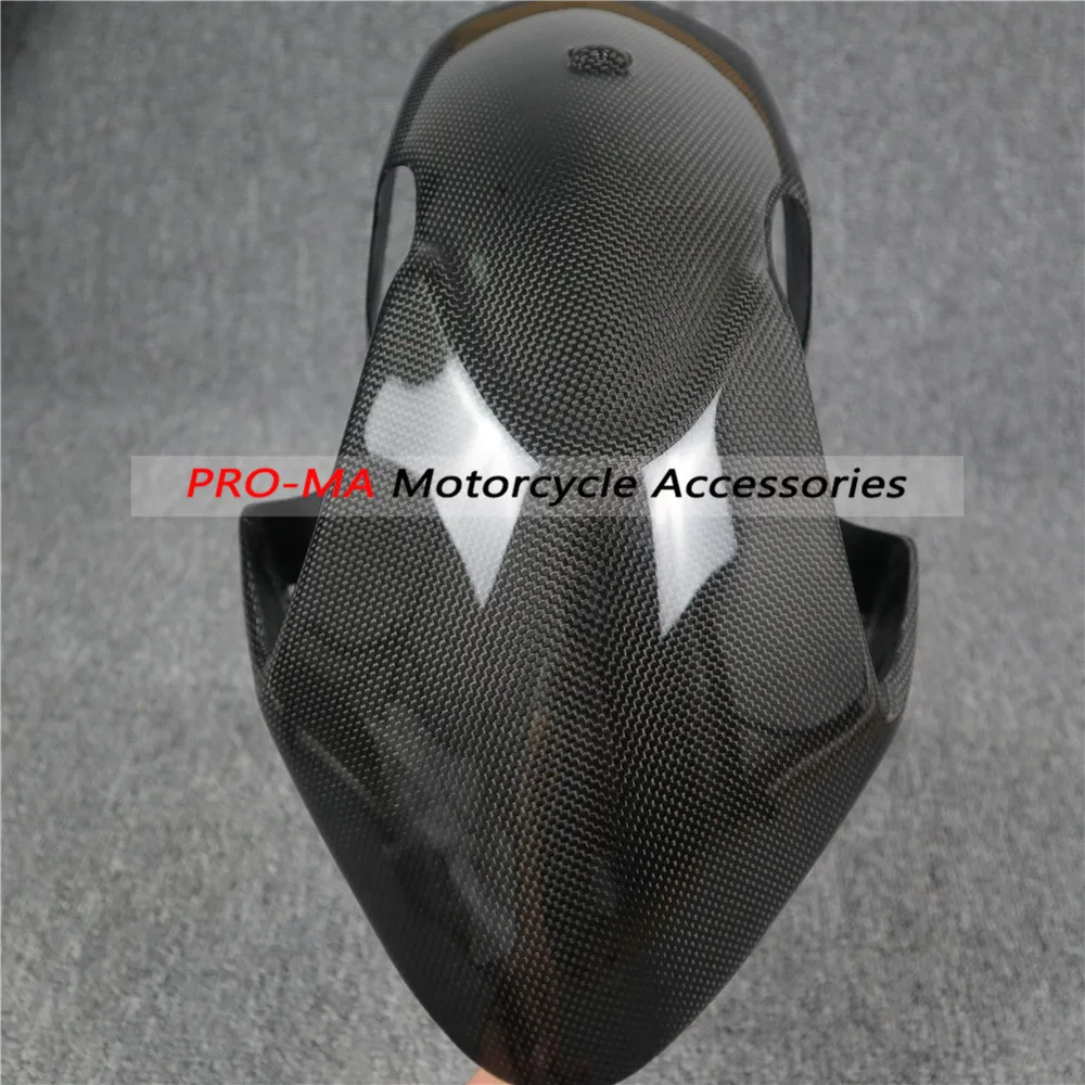 Переднее крыло мотоцикла из углеродного волокна для Ducati Monster 696 796 1100 EVO гладкое