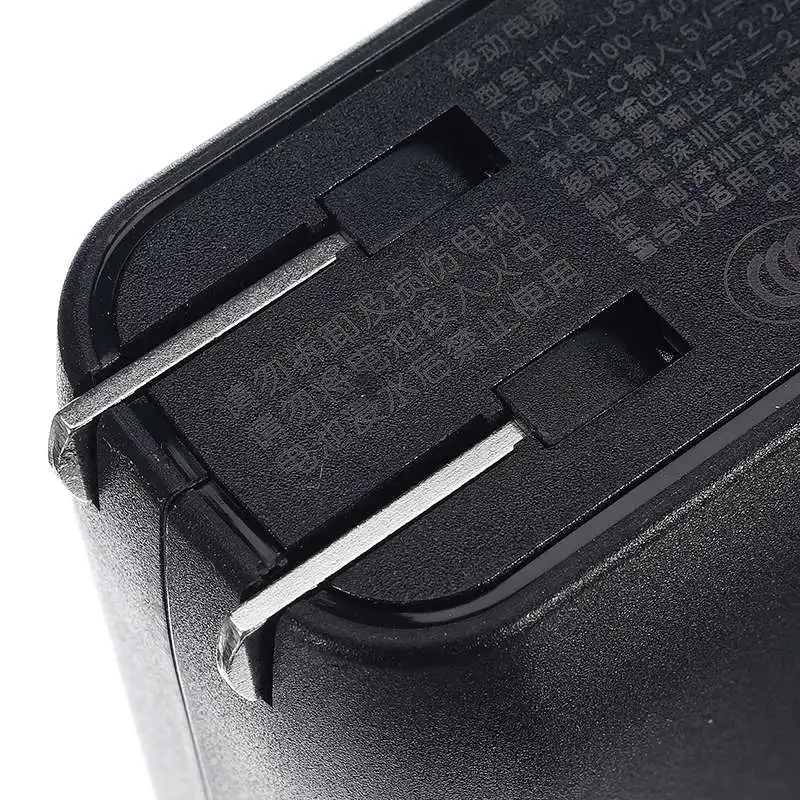 5000 mAh многофункциональный банк питания двойной USB банк питания быстрая зарядка 5 V/2A зарядный разъем и блок питания для путешествий с ЖК-дисплеем